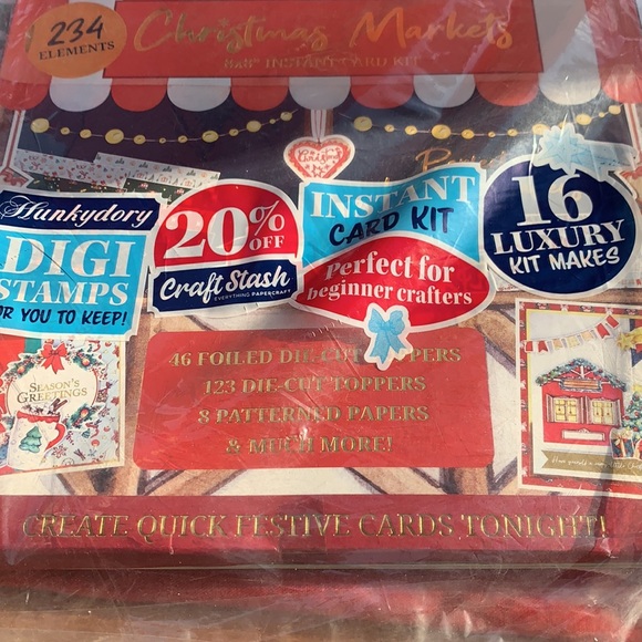 Paper craft 234 element card kit fun craft - Picture 3 of 5